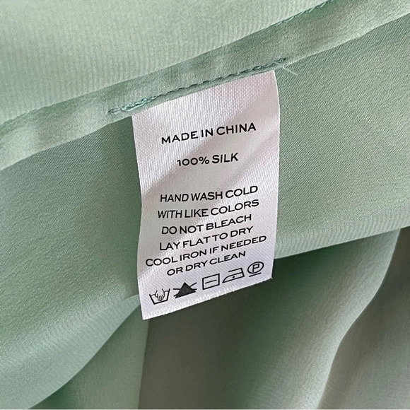 Hill house wrap mini silk dress - Picture 8 of 8